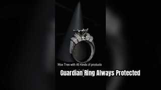 Anello Guardiano in Argento Sterling 925 CZ