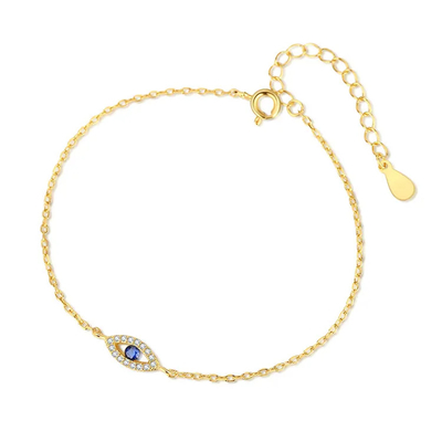 Sterling Silver Bracelet delle donne 925, braccialetto dell'oro bianco per le donne