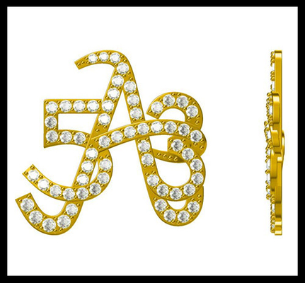 Intricato Classic 925 Silver CZ Brooch Rotondo Per Anniversario Incontro Aziendale Cz Brooch Bella Scatola Regalo