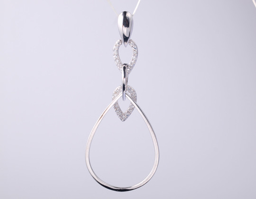 Collante di collezione geometrica con pietre CZ 925 gioielli d'argento sterling accessori d'argento