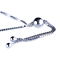 Gioielli regolabili S925 che fanno scorrere il braccialetto di tennis dei braccialetti a catena per le donne