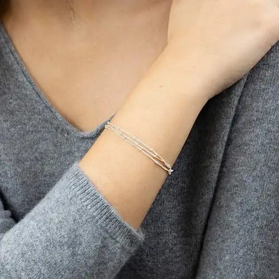 Progettista semplice di modo del braccialetto di Diamond Women delicato di incanto
