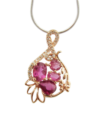 Semplice / Elegante 925 Pendente di Gemma d' Argento Con E cuscino di pietre di giada bianca