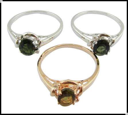 Colori di turmalina 925 Anelli di pietra preziosa d'argento Donne Gioielli di pietra di turmalina eleganti