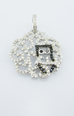 Eleganti gioielli in argento 925 rivestiti di rodio