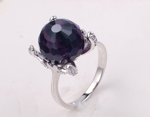 925 Anelli in pietra d'agata nera e argento per donne Unisex Casual Party Anniversary - Disponibili in varie forme