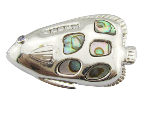 Colore di conchiglia di pietra preziosa d' argento pendente di circone cristallo collana per feste di tutti i giorni