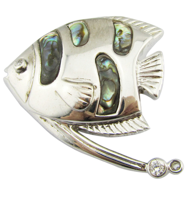 Colore di conchiglia di pietra preziosa d' argento pendente di circone cristallo collana per feste di tutti i giorni