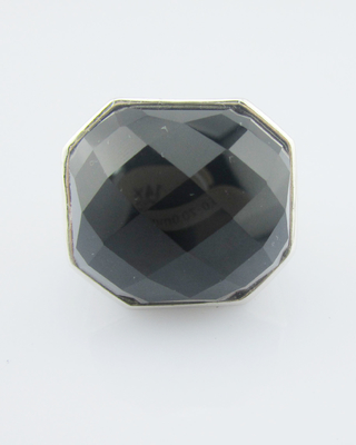 925 Anelli in argento bianco nero agate per donne Anelli in argento sterling Anelli unici in argento sterling