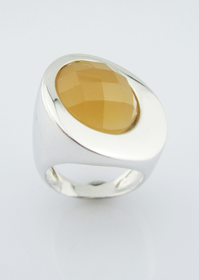 Anelli di gemme irregolari di turmalina vivace Anelli di argento sterling fatti a mano Anelli di argento sterling grandi Anelli di argento sterling