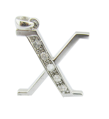 925 Classico argento CZ Pendente per le occasioni estive tagliato e lucidato argento peso di zirconia cubico