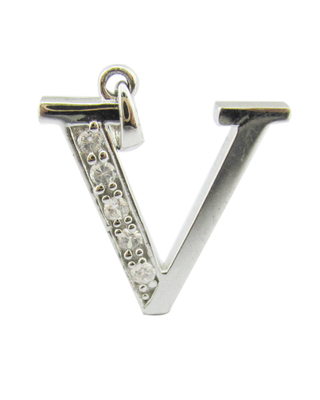 925 Classico argento CZ Pendente per le occasioni estive tagliato e lucidato argento peso di zirconia cubico