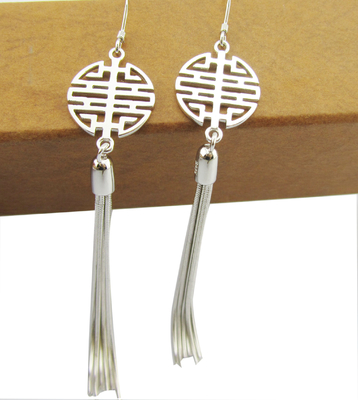 Fashion 925 Silver CZ orecchini per occasioni casuali Gioielli fai da te