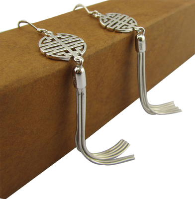 Fashion 925 Silver CZ orecchini per occasioni casuali Gioielli fai da te