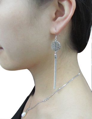 Fashion 925 Silver CZ orecchini per occasioni casuali Gioielli fai da te