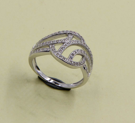 Anelli Sterling Silver Cubic Zirconia per uso quotidiano Anello Sterling Silver Heart Anello Sterling Silver Thumb Anelli Moda