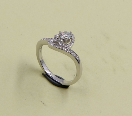 Snake Sparkling Radiant Cut Pear / Ovale / Rotondo / Chevron 925 Sterling Silver CZ Anelli Per Uomini E Donne Anelli d' Argento Moderni