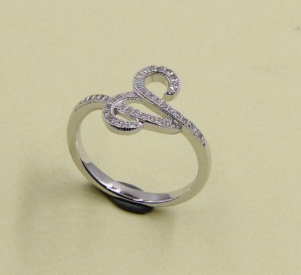 925 Sterling Silver CZ Prong Set Anelli Con Taglio Rotondo Anelli Sterling Silver Stacking Anelli Sterling Silver Turchese