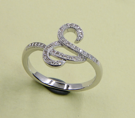 925 Sterling Silver CZ Prong Set Anelli Con Taglio Rotondo Anelli Sterling Silver Stacking Anelli Sterling Silver Turchese