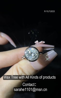 Anelli circolari Moissanite Diamond Tiny 925 Argento Anelli CZ Con Larghezza di Banda 2-3mm E Forma Chevron Anelli d'argento vintage Anelli d'argento Sterling Anelli di promessa d'argento Anelli d'argento Anelli d'argento Anello di diamante 925