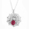 I gioielli di Ruby Silver 925 hanno fissato 14,26 grammi di Sterling Silver Spider Pendant