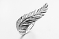 Inregular modella 925 anelli d'argento AAA Sterling Silver Angel Wing Ring della CZ