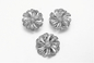 Progettazione d'argento degli orecchini dei gioielli degli orecchini del fiore della CZ di ipomea 925