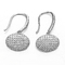 4.45g fatti a mano ciondolano gli orecchini d'argento del perno degli orecchini S925 per le donne