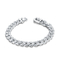 OT afferrano i 925 alfabeti d'argento Diamond Couple Bracelets del braccialetto 7.05grams della CZ