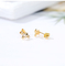 CONTRO la stella Diamond Stud Earrings di Diamond Earrings 0.12ct dell'oro di chiarezza 18K